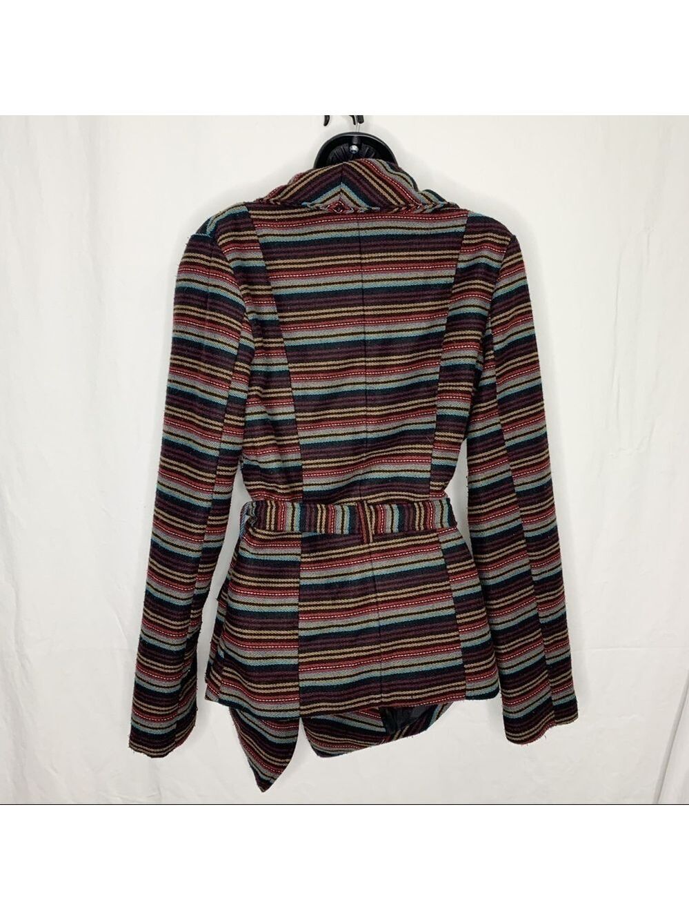 ANTHROPOLOGY JACK Wool Blend Belted Wrap Jacket - Picture 10 of 16
